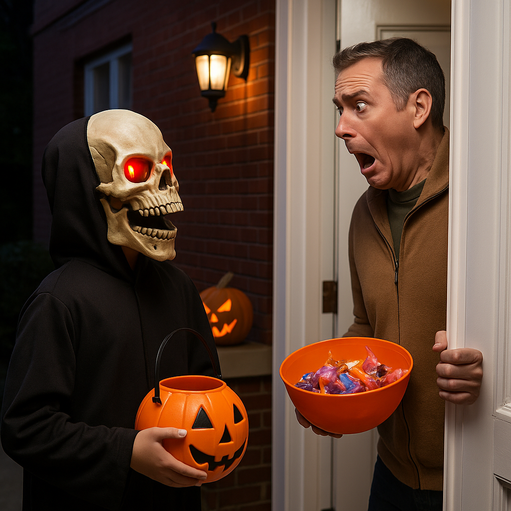 Mascara Calavera | Mandibula con Movimiento y Ojos Led Rojos Brillantes