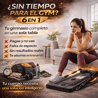 Tabla de Pilates Multifuncional 6 en 1 | Pilates en Casa