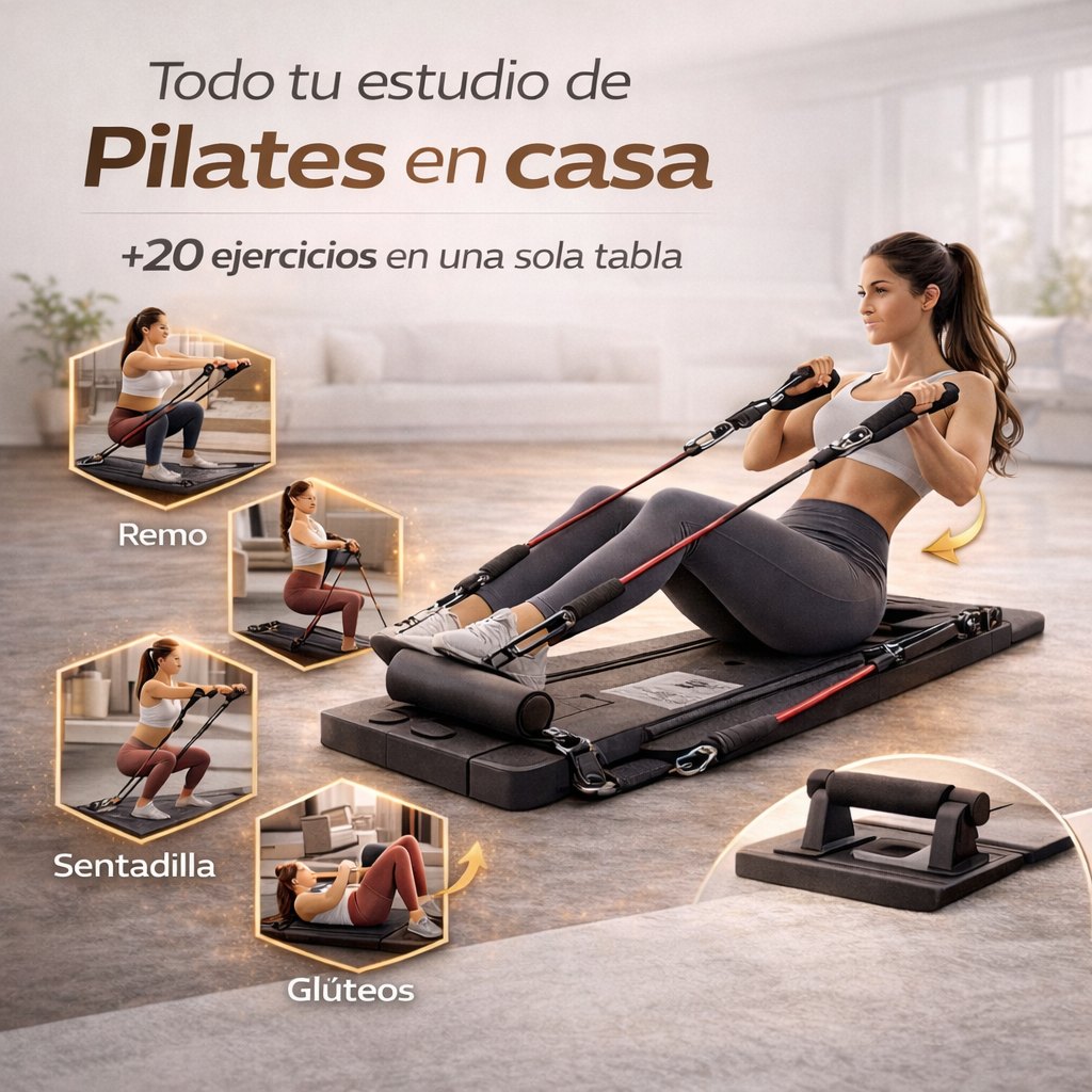 Tabla de Pilates Multifuncional 6 en 1 | Pilates en Casa