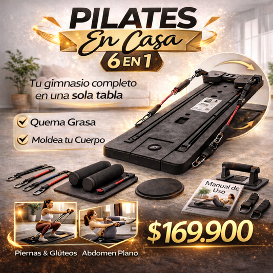 Tabla de Pilates Multifuncional 6 en 1 | Pilates en Casa