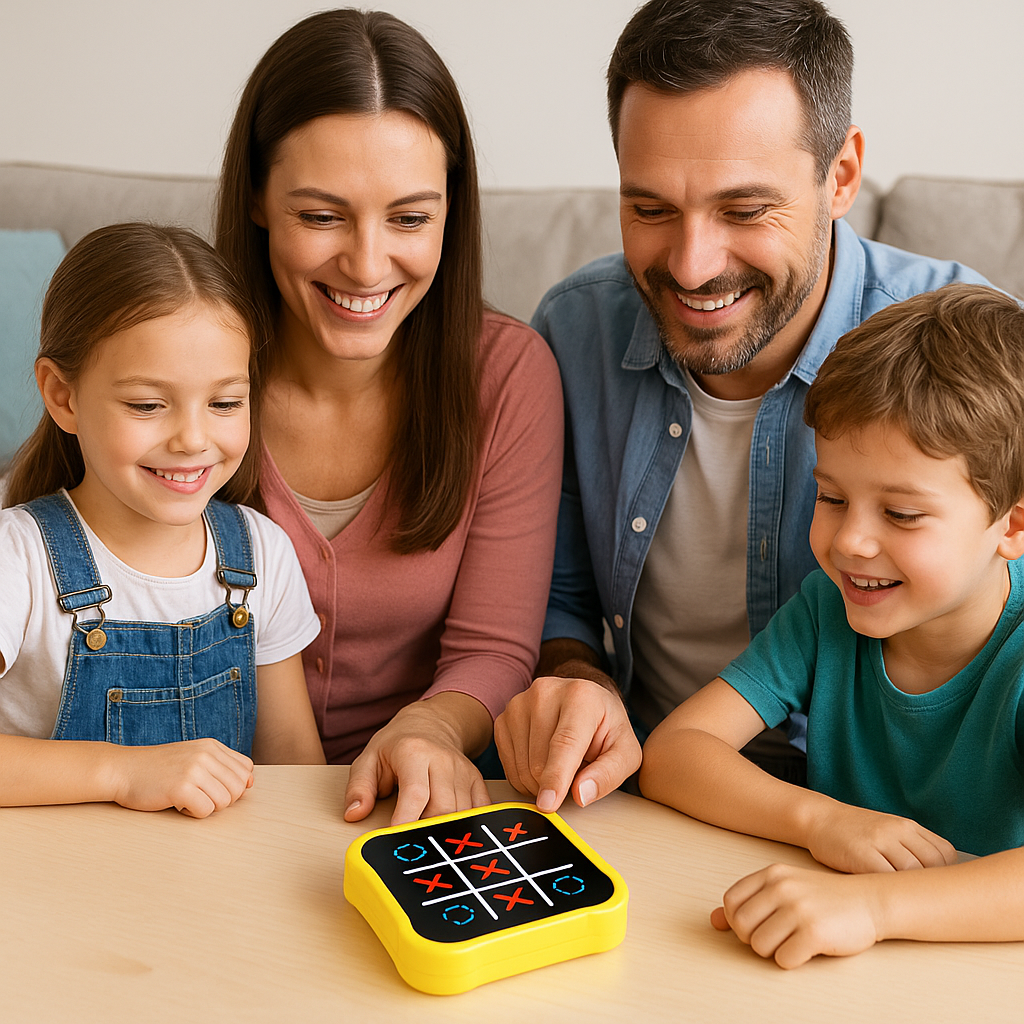Juego Electrónico de Triki 4 en 1 | Interactivo