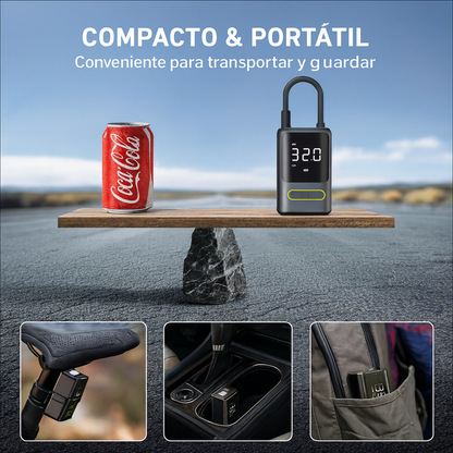Compresor de Aire Portátil Y PowerBank 80W