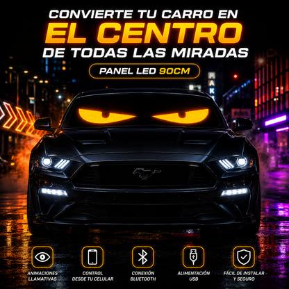 Pantalla Panel LED Multifuncional Para Camión Y Auto 60cm-90cm