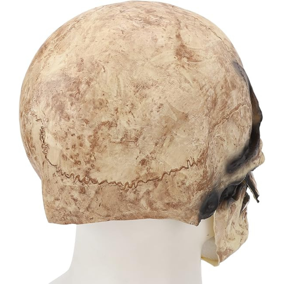 Mascara Calavera | Mandibula con Movimiento y Ojos Led Rojos Brillantes