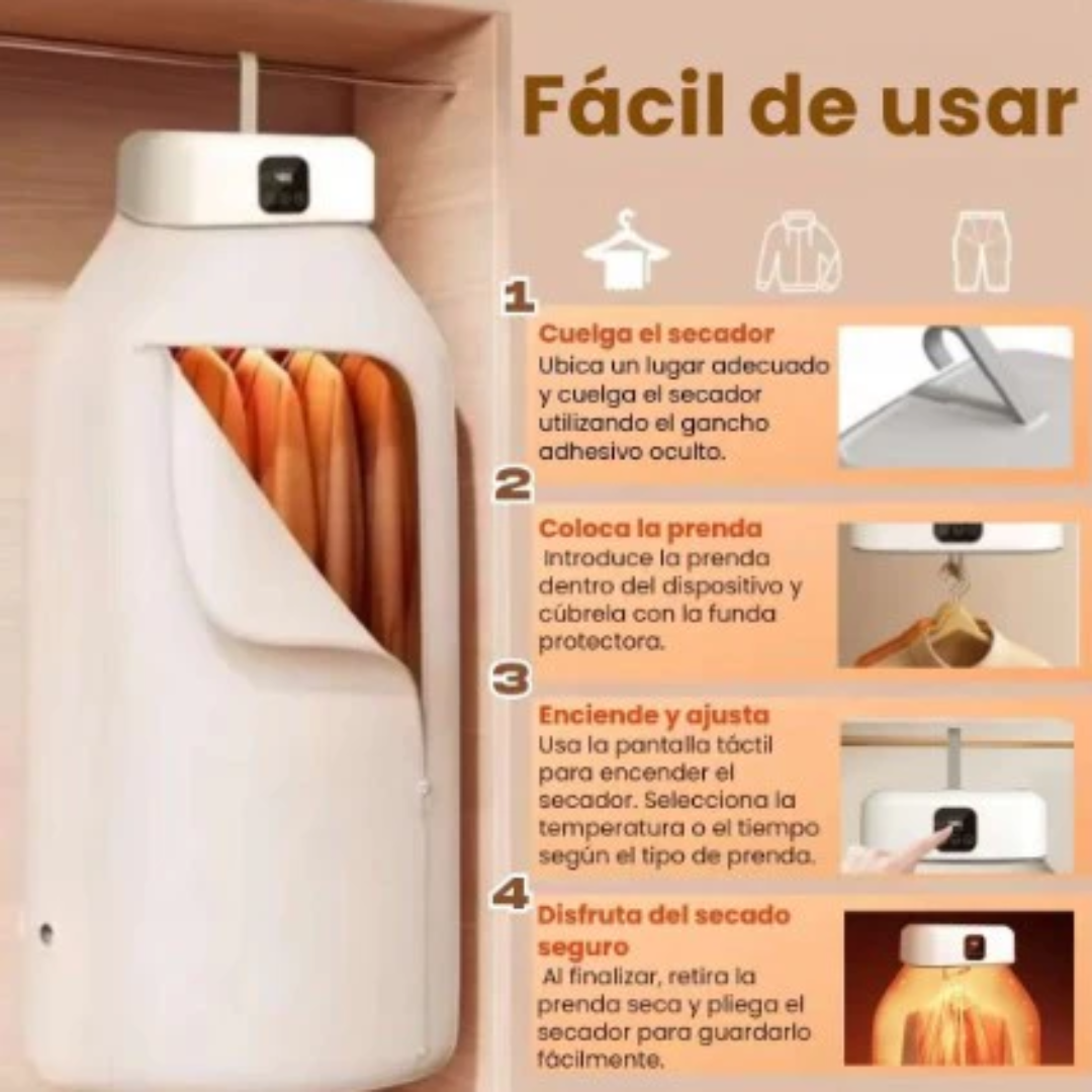 Secadora De Ropa Portátil Plegable