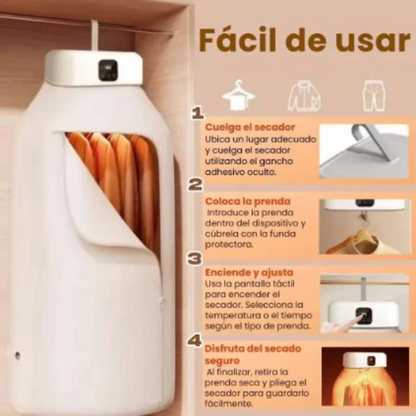 Secadora De Ropa Portátil Plegable