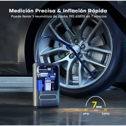 Compresor de Aire Portátil Y PowerBank 80W