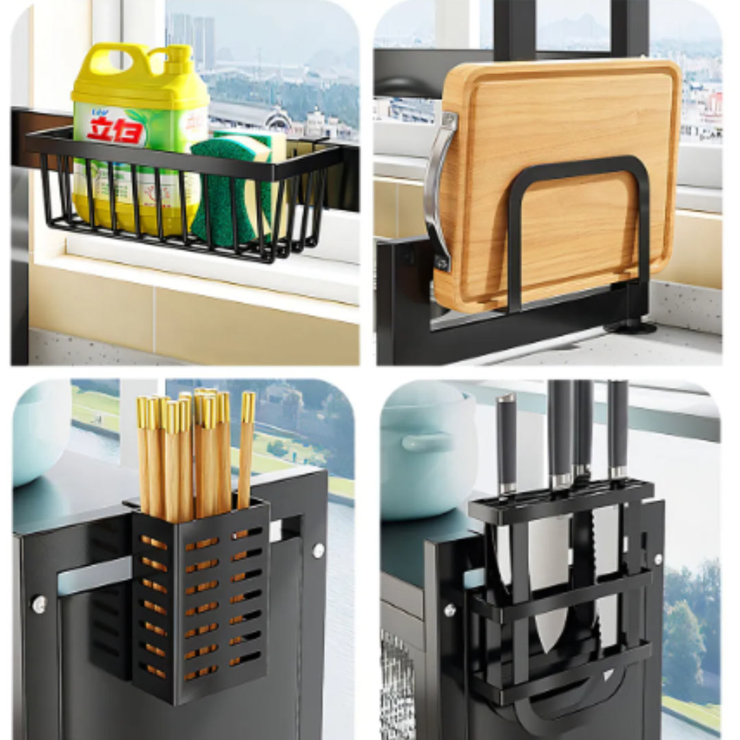 Escurridor de Platos Grande de 2 Niveles