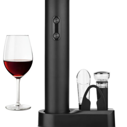 Set Sacacorchos Eléctrico Para Vino