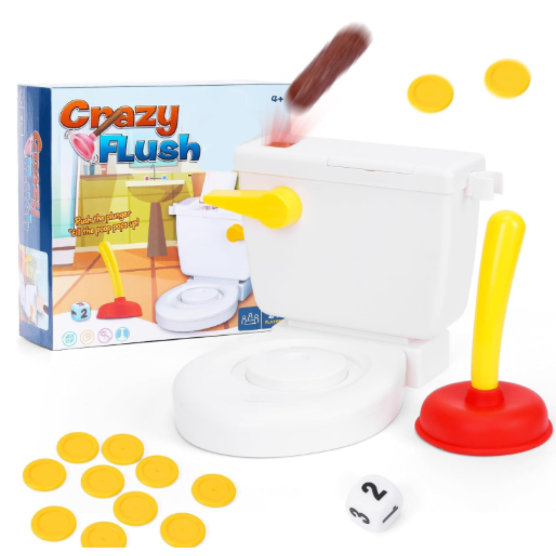 Juego Interactivo Crazy Flush | Inodoro Loco
