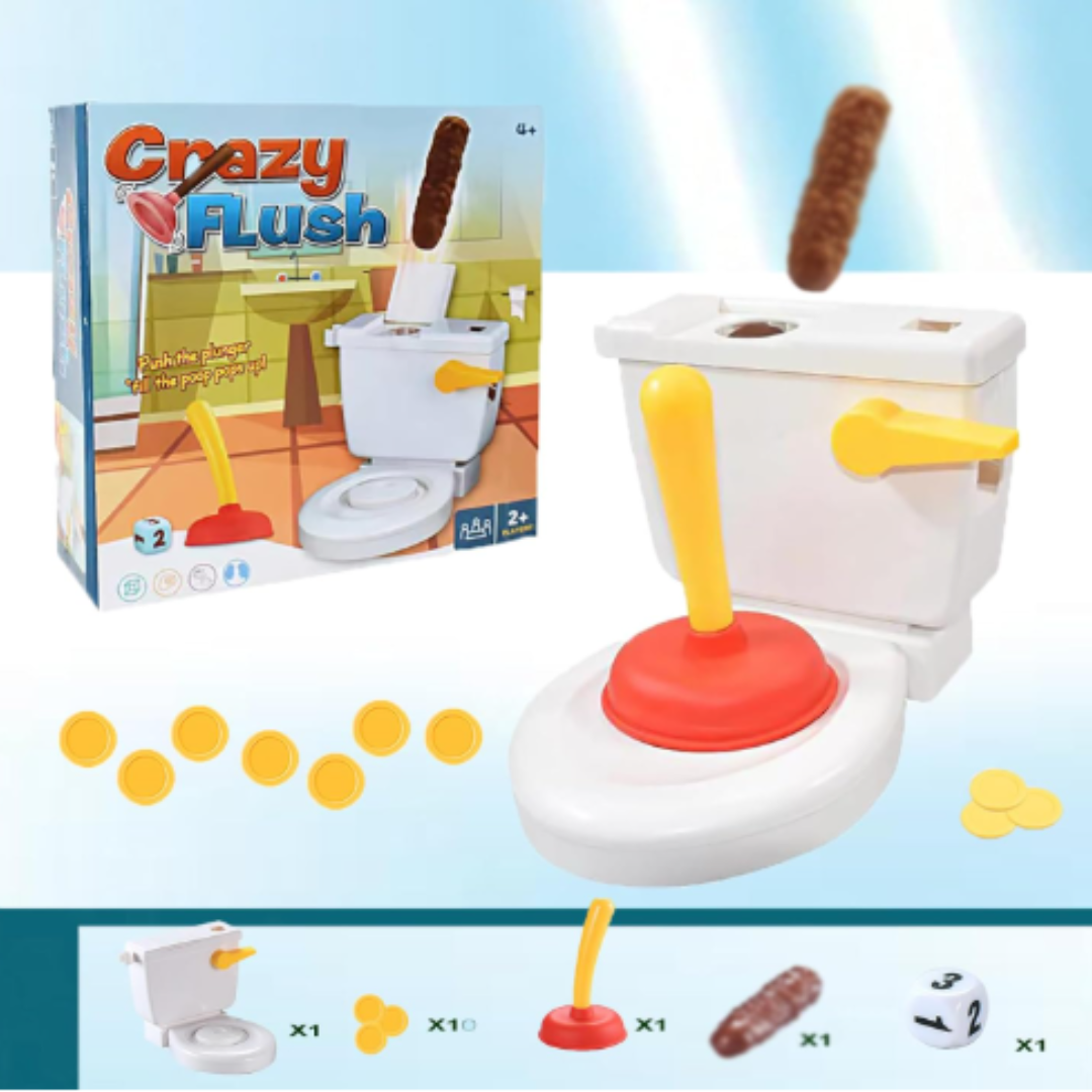 Juego Interactivo Crazy Flush | Inodoro Loco