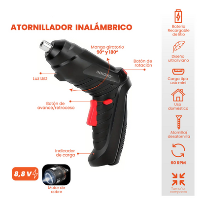 Kit Destornillador Eléctrico 47 en 1 – Precisión y Potencia