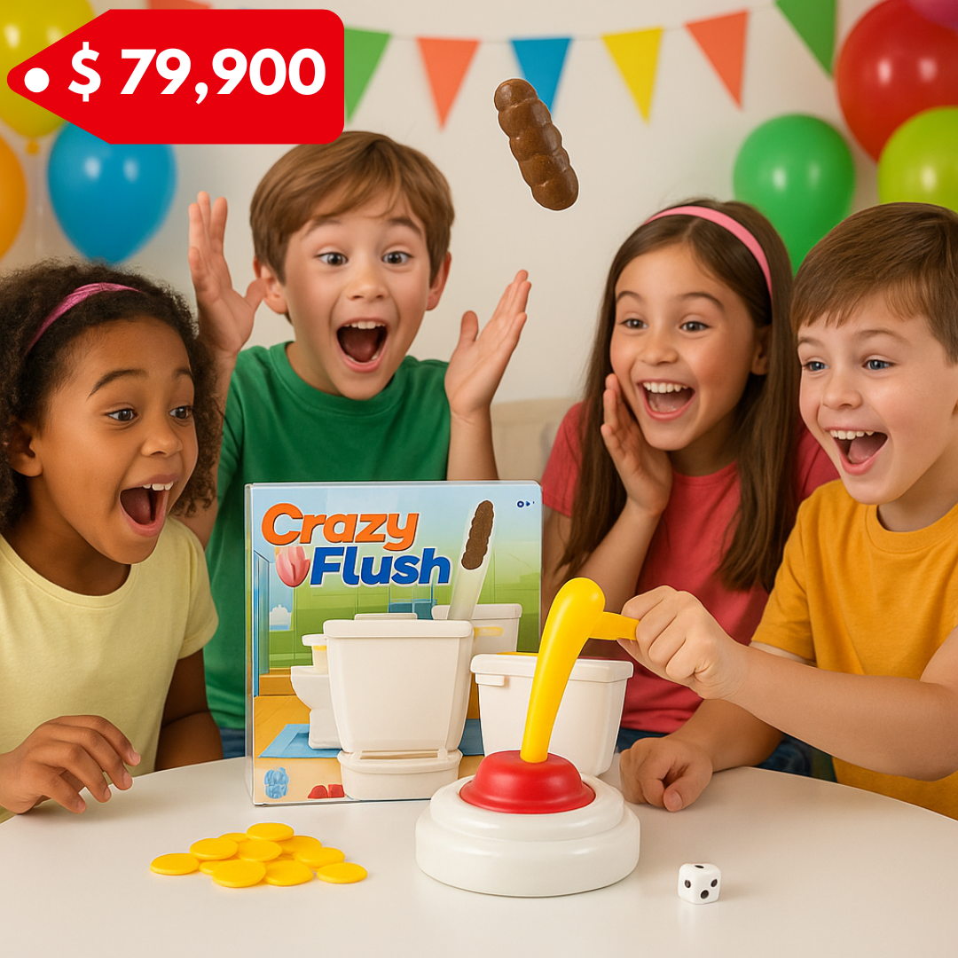 Juego Interactivo Crazy Flush | Inodoro Loco