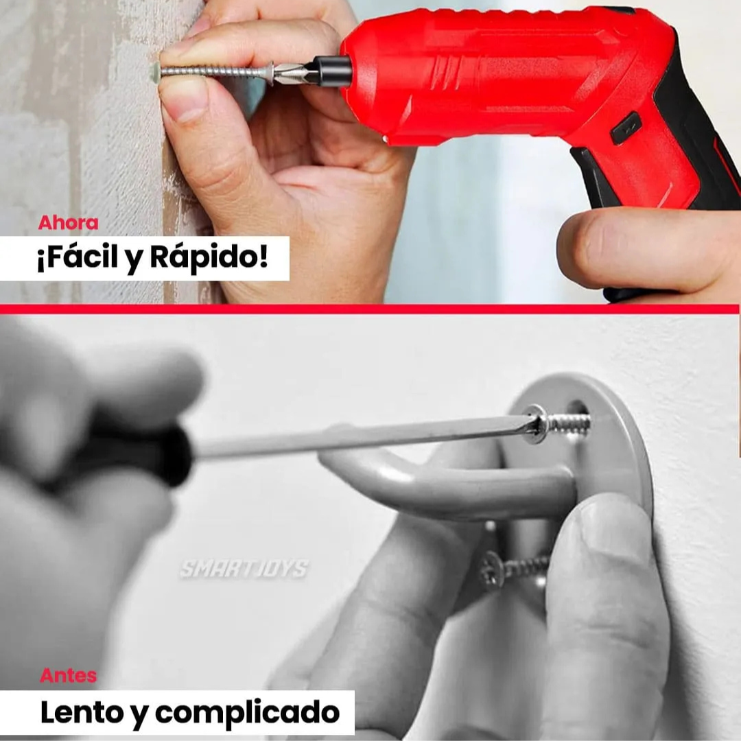 Kit Destornillador Eléctrico 47 en 1 – Precisión y Potencia