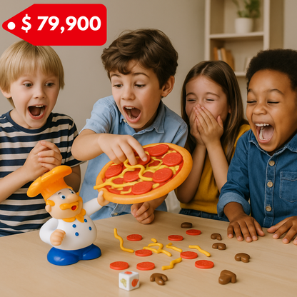 Juego de Mesa | "Balancing Pizza"