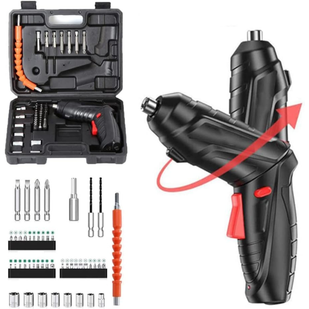 Kit Destornillador Eléctrico 47 en 1 – Precisión y Potencia