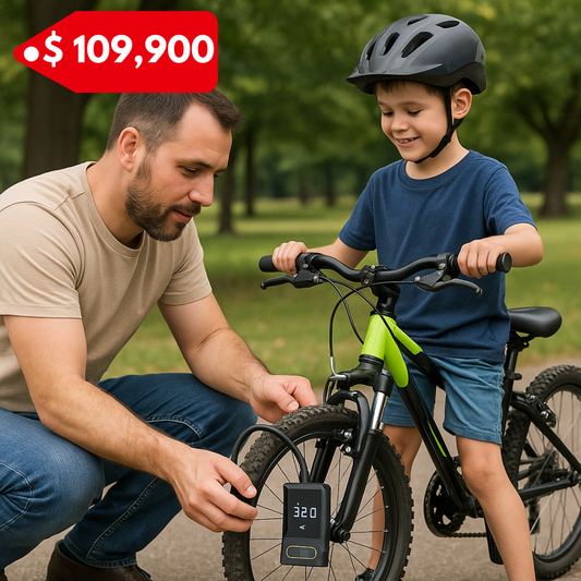 Compresor de Aire Portátil Y PowerBank 80W