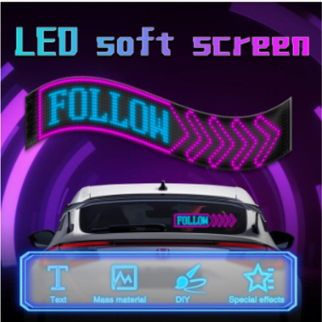 Pantalla Panel LED Multifuncional Para Camión Y Auto