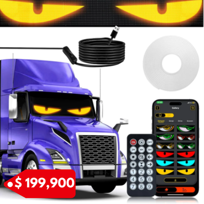 Pantalla Panel LED Multifuncional Para Camión Y Auto