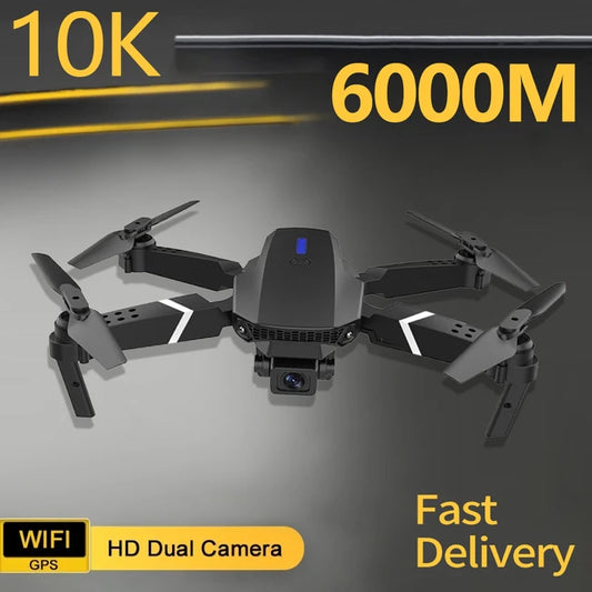 DRON E88 CON CÁMARA 4K