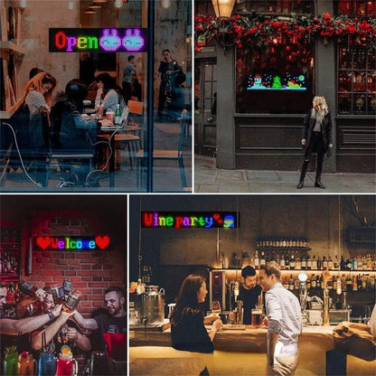 Pantalla Panel LED Multifuncional Para Camión Y Auto