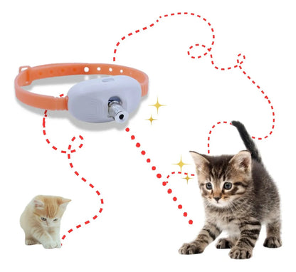 Collar Interactivo para Gatos con Láser Automático