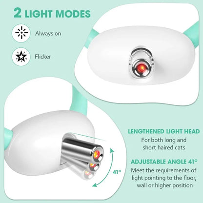 Collar Interactivo para Gatos con Láser Automático