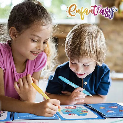 Libro Magico Para Colorear Con Agua