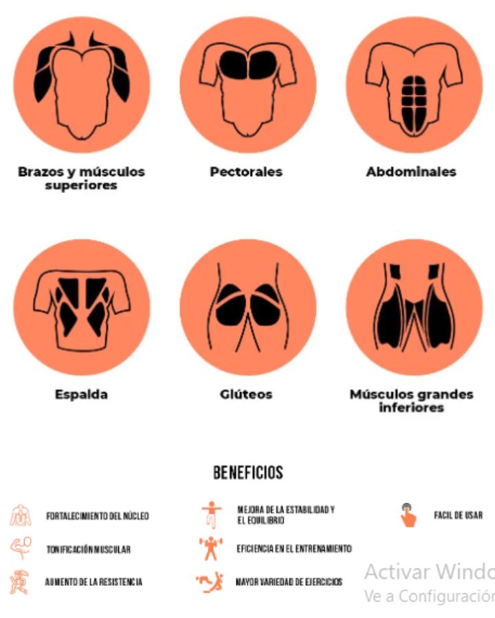 Rodillo PRO Abdominal con rebote automático