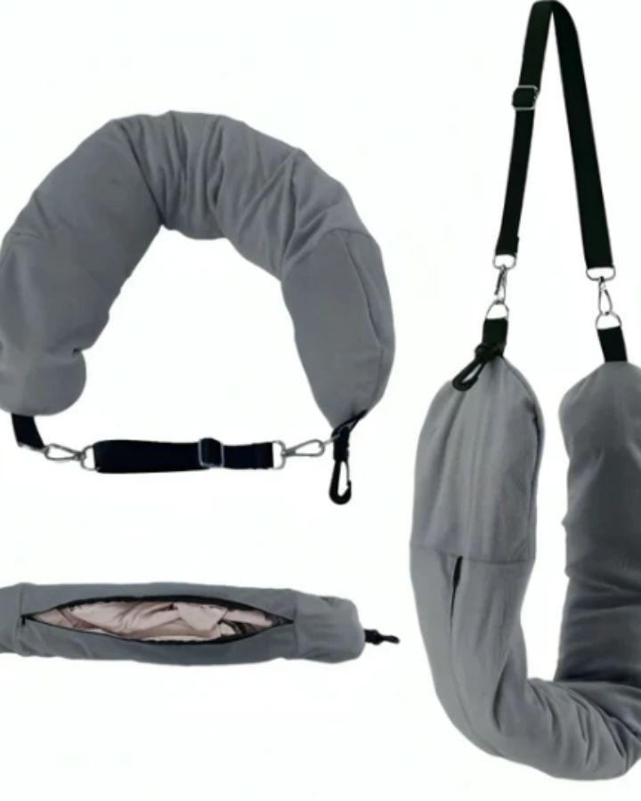 Almohada de viaje rellenable con equipaje oculto(TravelPillow Pro)