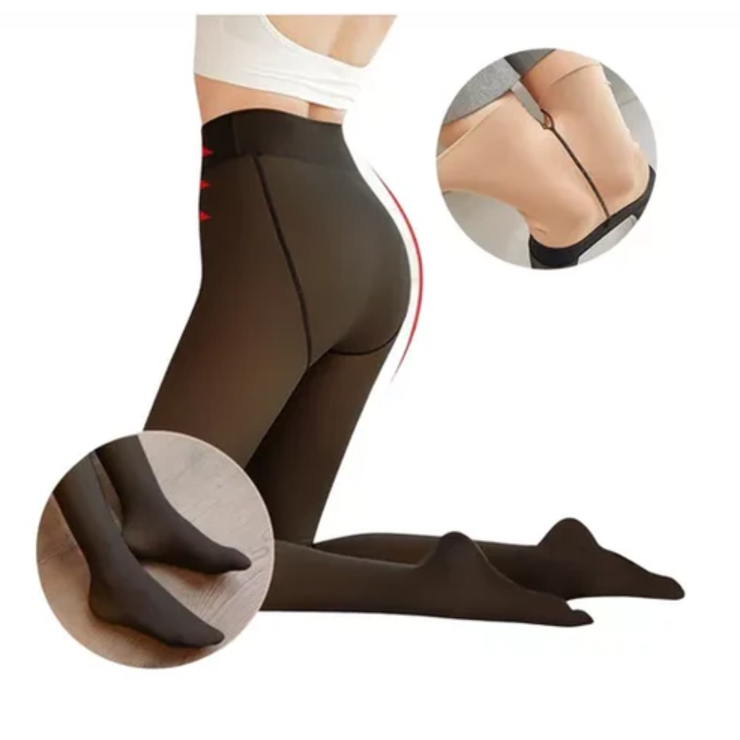 Medias Veladas Termicas Translucida