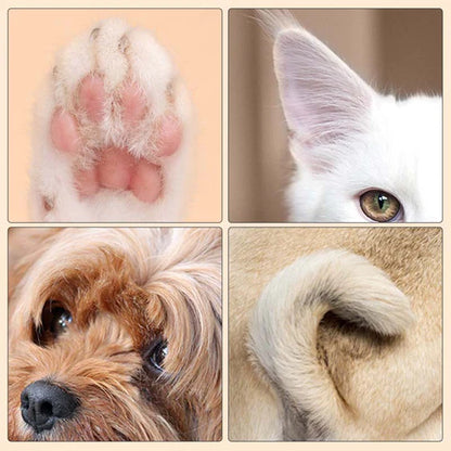 Cortapelos para mascotas con luz LED