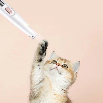 Cortapelos para mascotas con luz LED