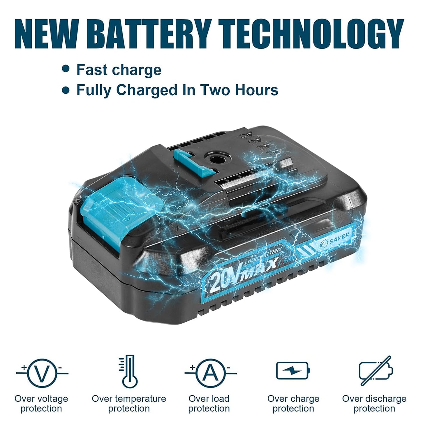 Mini motosierra SAKER eléctrica