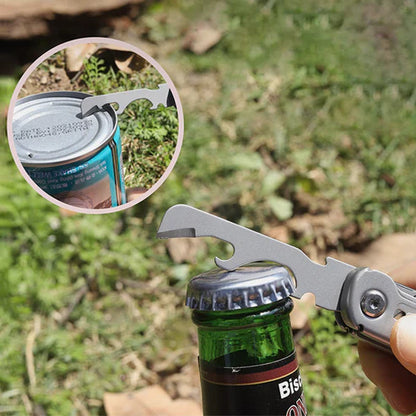 Navaja plegable multifuncional