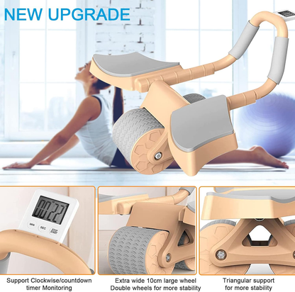 Rodillo PRO Abdominal con rebote automático