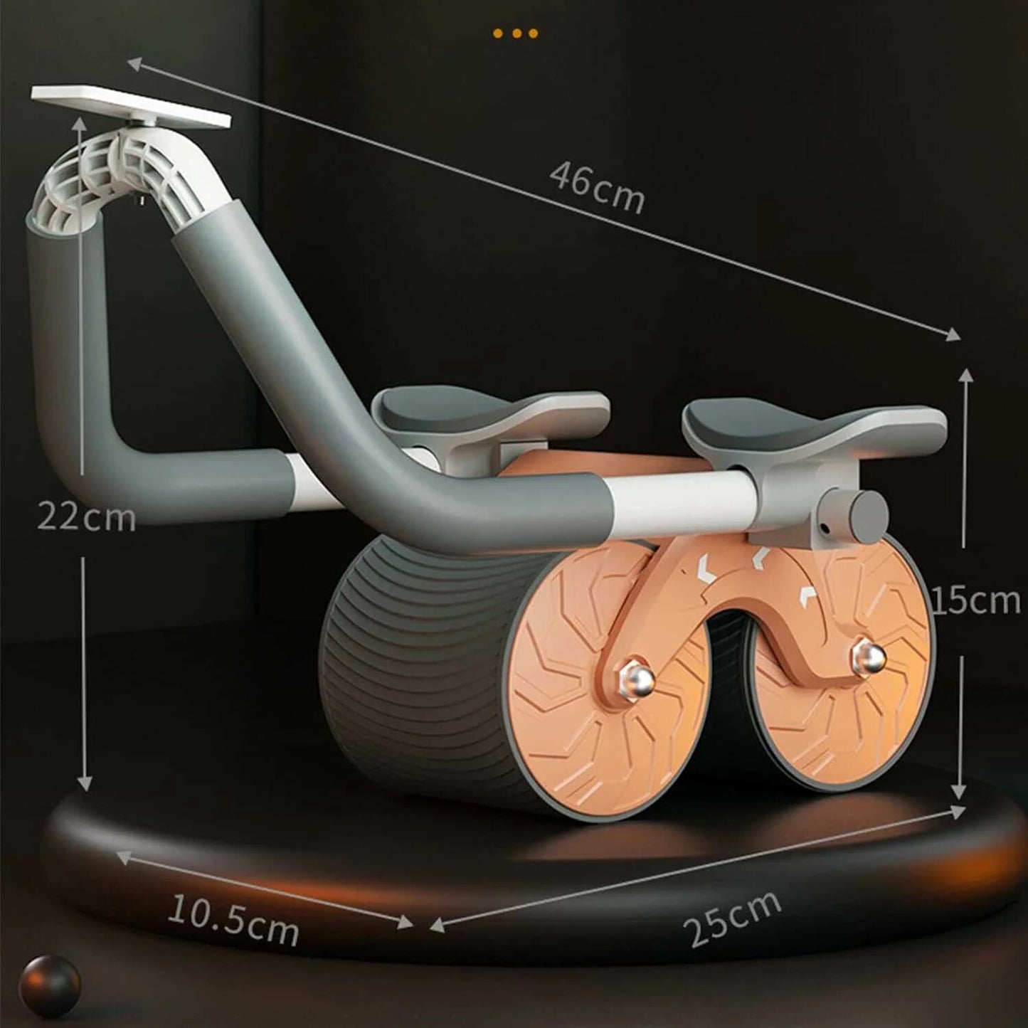 Rodillo PRO Abdominal con rebote automático