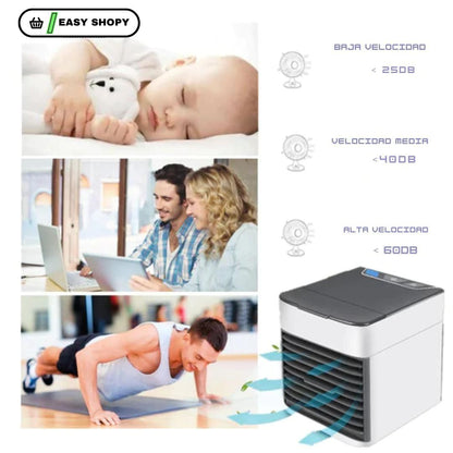 ¡MINI AIRE ACONDICIONADO PORTATIL PARA ESTOS DIAS DE CALOR!🌤️🌞🧊