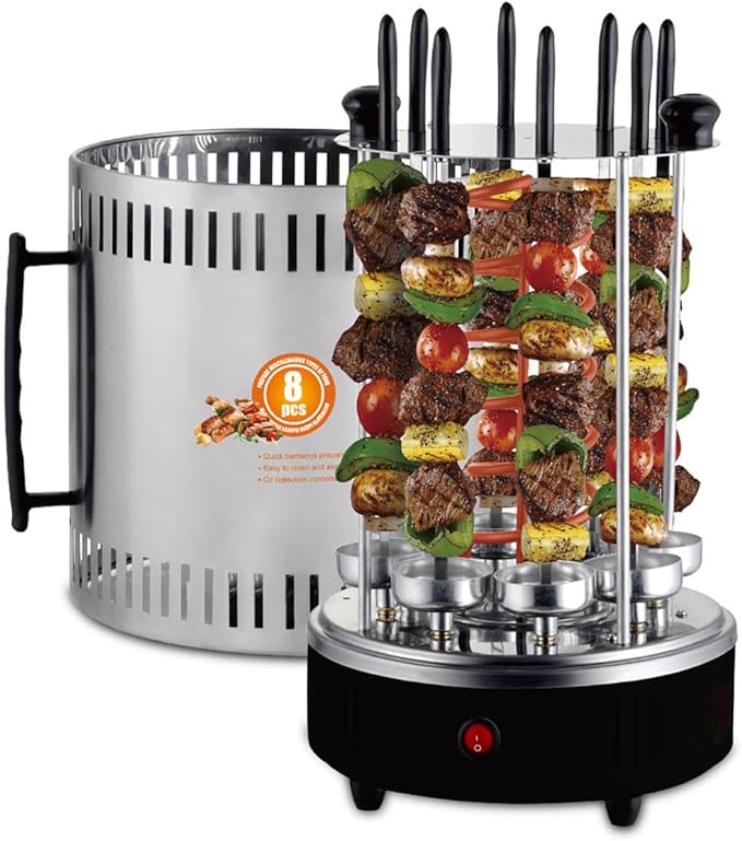PARRILLA  ELECTRICA GIRATORIA