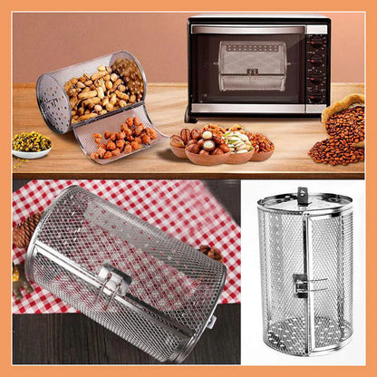 Parrilla giratoria automática fabricada en acero inoxidable