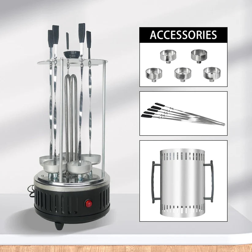 PARRILLA  ELECTRICA GIRATORIA