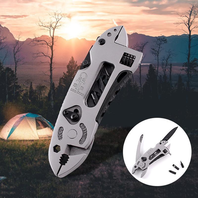 NOVEDOSA MULTI HERRAMIENTA DE ACERO INOXIDABLE!!!